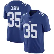 Royal Youth Jashaun Corbin New York Giants Limited Team Color Vapor Untouchable Jersey